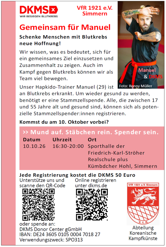 DKMS-Gemeinsam für Manuel